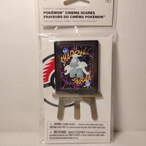 Pokemon TCG Dusclops Shadow Sneak Cinema Scares Enamel Pin Official Pin Badge